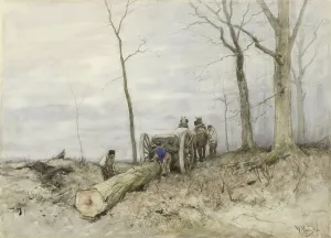 At Work Prints: The Malllejan, 1848-1888. Creator: Anton Mauve