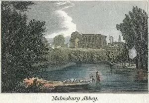 Abbey Collection: Malmsbury Abbey, 19th century? Creator: Unknown