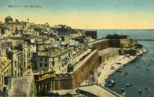 Harbour Wall Prints: Malta - Old Barriera, c1918-c1939. Creator: Unknown