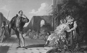The Works Of Shakspere Gallery: Malvolio, c1870. Artist: R Staines