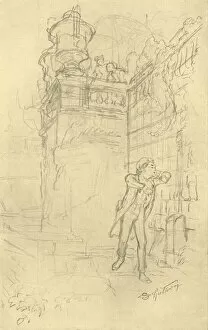 Twelfth Night Gallery: Malvolios Enkel, mid-late 19th century, (c1924). Creator: Carl Spitzweg