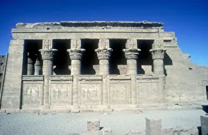 Roman Period Prints: The Mammisi (Birth-House), Temple of Hathor, Dendera, Egypt, 125 BC - 60 AD