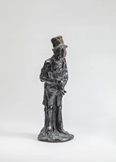 Daumier Honor And Xe9 Prints: The Man of Affairs (L homme d affaires), model probably after 1860, cast around June 1951