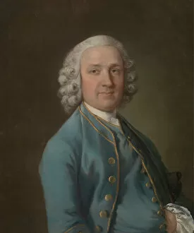 Thomas Gainsborough Collection: A Man Called Mr. Wood, the Dancing Master, ca. 1757. Creator: Thomas Gainsborough
