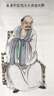 Suspicion Prints: A man or deity, (unknown date). Creator: Unknown