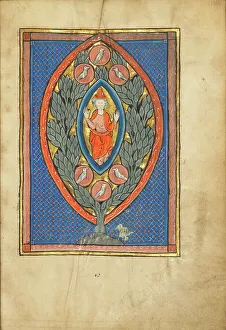 William Shelley Prints: A Man Enthroned within a Mandorla in a Tree; De Natura Avium; De Pastoribus et Ovibus