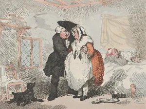 Cuckolding Prints: The Man of Feeling, November 25, 1785. November 25, 1785. Creator: Thomas Rowlandson