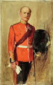 Reid George Prints: Man in Guards Uniform, c1890-1910