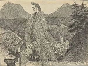 Man of Heights, 1906. Creator: Ernst Barlach