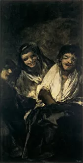 De 1746 1828 Collection: Man Mocked by Two Women (Women Laughing or The Ministration)