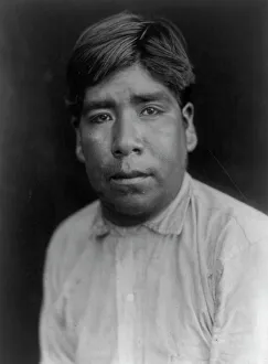 A man of Palm Springs-Cahuilla, 1905, c1924. Creator: Edward Sheriff Curtis