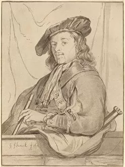Man at the Parapet, 1773, published 1774. Creator: Bernhard Schreuder