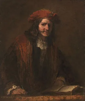 The Man with the Red Cap, c. 1660. Artist: Rembrandt van Rhijn (1606-1669)