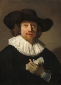 Paul Rembrandt Prints: Man with a Sheet of Music, 1633. Creator: Rembrandt Harmensz van Rijn