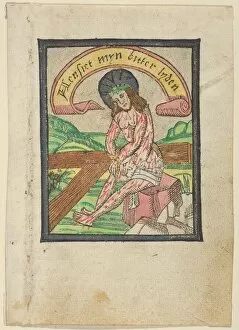 Man of Sorrows, 15th century. 15th century. Creator: Anon