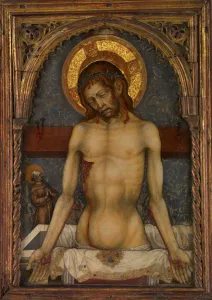 Stigmata Prints: The Man of Sorrows, ca. 1430. Creator: Michele Giambono
