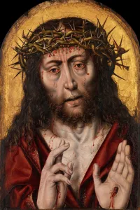 Stigmata Prints: The Man of Sorrows, ca. 1525. Creator: Workshop of Aelbert Bouts (Netherlandish, Leuven ca