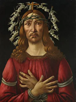 Botticelli Prints: The Man of Sorrows, Early16th cen. Creator: Botticelli, Sandro (1445-1510)