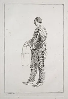 Man Standing, 1700s. Creator: Unknown