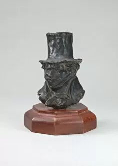 Man in a Tall Hat, model possibly 1830s, cast 1944 / 1950. Creator: Unknown