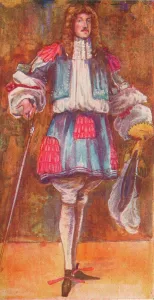 A Man of the Time of Charles II, 1907. Artist: Dion Clayton Calthrop
