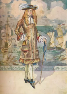 A Man of the Time of Charles II, 1907. Artist: Dion Clayton Calthrop