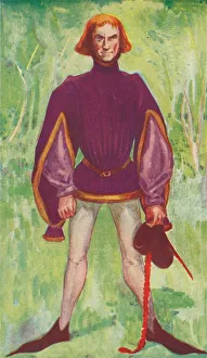 A Man of the Time of Edward IV, 1907. Artist: Dion Clayton Calthrop