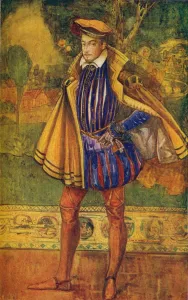 A Man of the Time of Elizabeth, 1907. Artist: Dion Clayton Calthrop