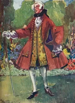 English Costume Gallery: A Man of the Time of George II, 1907. Artist: Dion Clayton Calthrop