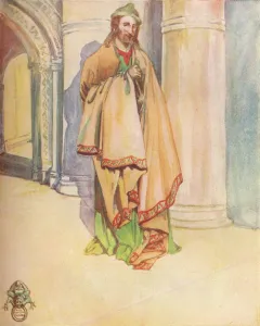 Henry I Prints: A Man of the Time of Henry I, 1907. Artist: Dion Clayton Calthrop
