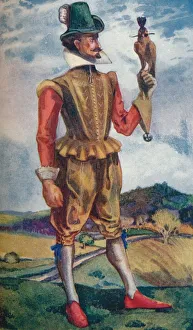 A Man of the Time of James I, 1907. Artist: Dion Clayton Calthrop