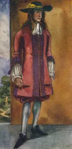 James Ii Prints: A Man of the Time of James II, 1907. Artist: Dion Clayton Calthrop