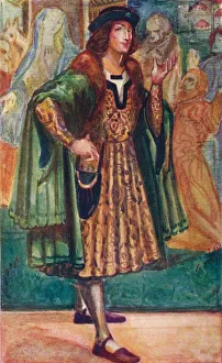 Calthrop Prints: A Man of the Time of Richard III, 1907. Artist: Dion Clayton Calthrop