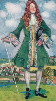 A Man of the Time of William and Mary, 1907. Artist: Dion Clayton Calthrop