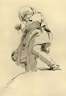 Von Hadeln Prints: Man with Turban, mid 18th century, (1928). Artist: Giovanni Battista Tiepolo