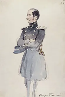 Fritz Ludvig Von Dardel Prints: Man in uniform. George Fleetwood'