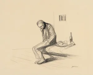 1852 1931 Prints: The Man Who Fired upon Clemenceau, c. 1919. Creator: Jean Louis Forain (French, 1852-1931)