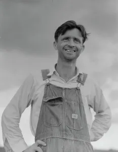 Unemployment Prints: Man who worked in Fullerton, Louisiana lumber mill for fifteen years