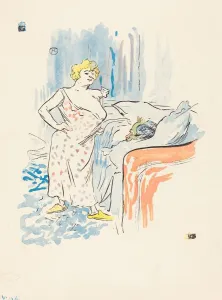 Hands On Hips Gallery: Man and Woman. Creator: Henri de Toulouse-Lautrec