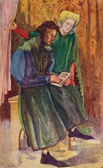 Adam Charles Black Prints: A Man and Woman of the Time of Henry IV, 1907. Artist: Dion Clayton Calthrop