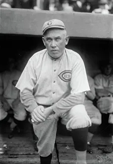 Baseball Cap Prints: Manager Pat Moran, Cincinnati NL (baseball), 1919. Creator: Bain News Service