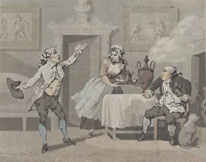 Garrick Prints: Manager & Spouter, July 1, 1802. July 1, 1802. Creator: Thomas Rowlandson