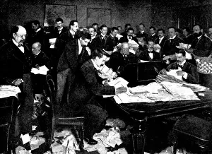 Mail Prints: The Manager's Office, National Bank of Scotland