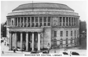 Manchester Central Library, 1937