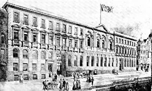 Manchester Greater Manchester England Prints: The Manchester and Liverpool District Bank: the exterior, 1909. Creator: Unknown