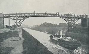 Manchester Collection: Manchester Ship Canal, 1910. Artist: Valentine & Sons