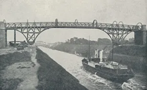 Greater Manchester Prints: Manchester Ship Canal, 1910. Artist: Valentine & Sons