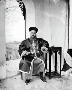 Qing Dynasty Prints: A Mandarin official, Late Qing China, 1869. Creator: John Thomson