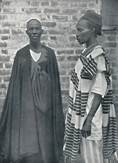 Johnston Prints: Two Mandingos from north-western Liberia, 1912. Artist: Harry Johnston