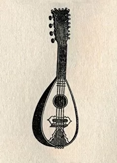 Musical Educator Gallery: The Mandoline, 1895. Creator: Unknown